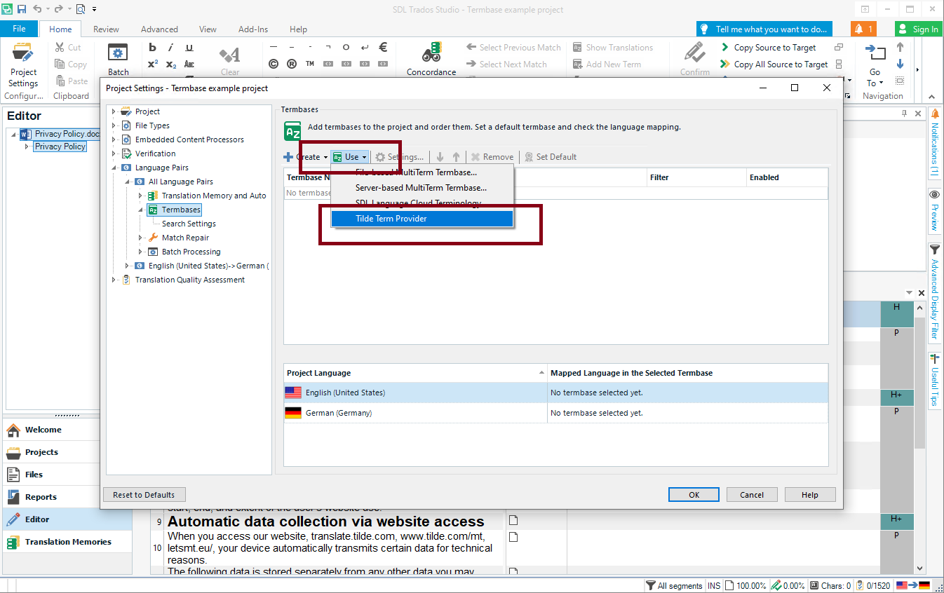 SDL Trados Studio plug-in